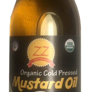 Organic Mustard Oil (Cold Pressed)