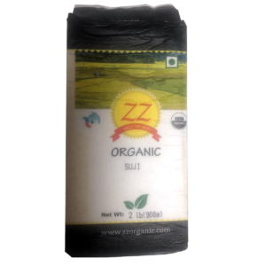 Organic Suji (Semolina, Cream of Wheat)