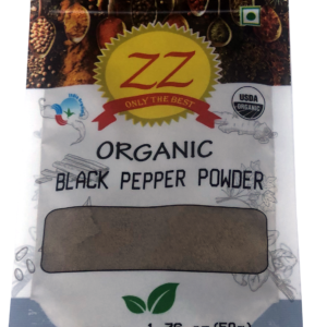 Organic Black Pepper Powder- Gluten Free